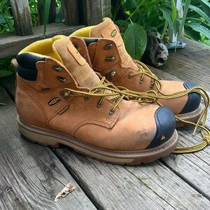 Keen steel toe construction boots (11)